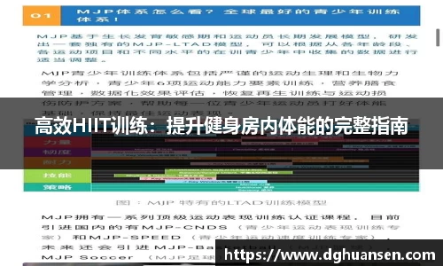 高效HIIT训练：提升健身房内体能的完整指南